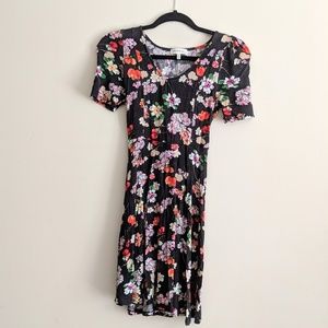 SALE! 50% OFF! Monteau Floral Vintage Feel Dress